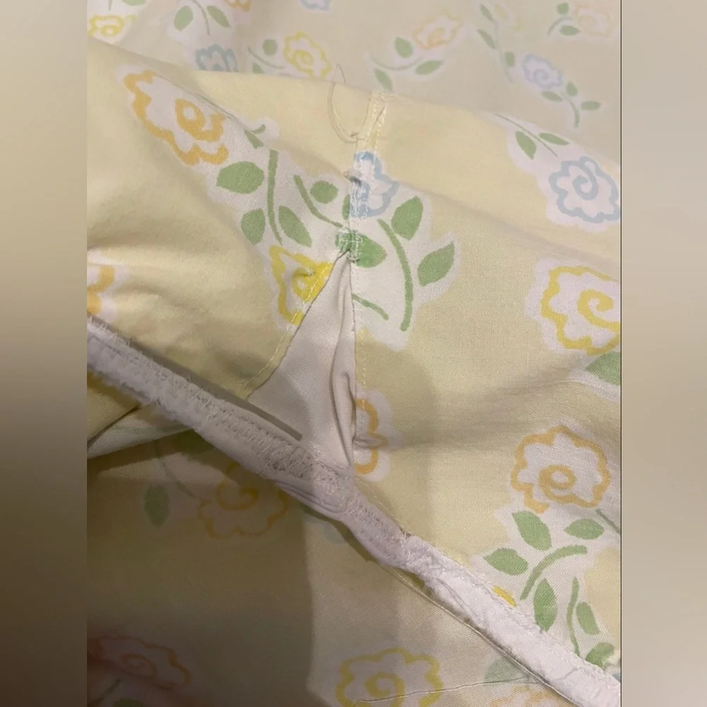 Vintage Queen Bed Sheet And Pillow Case - Picture 5 of 8